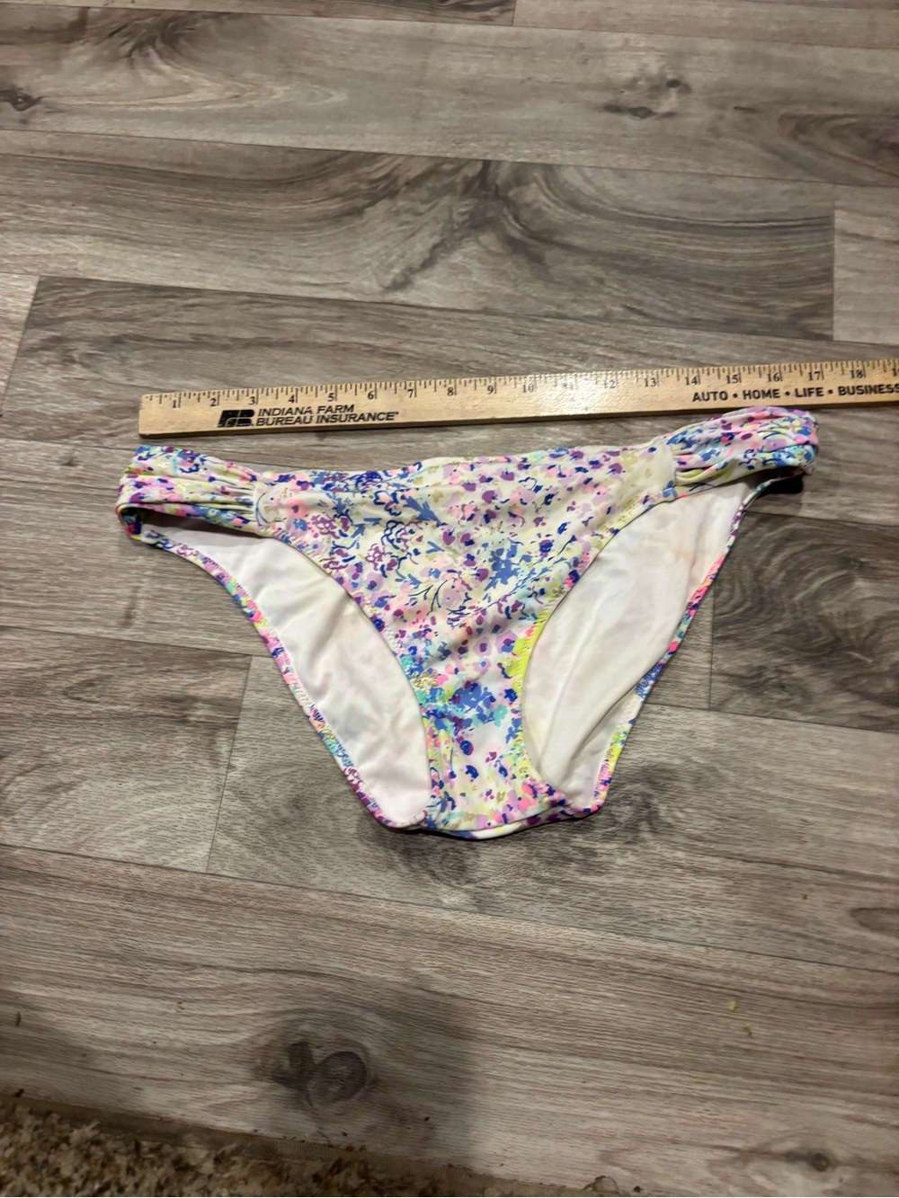 Victoria's Secret Pastel Floral Bikini Bottoms